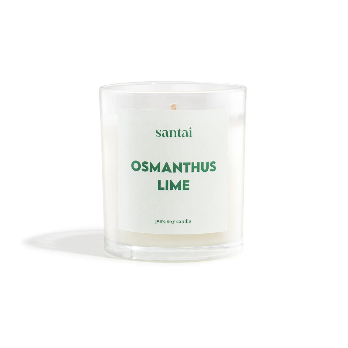 Osmanthus Lime Scented Soy Candle