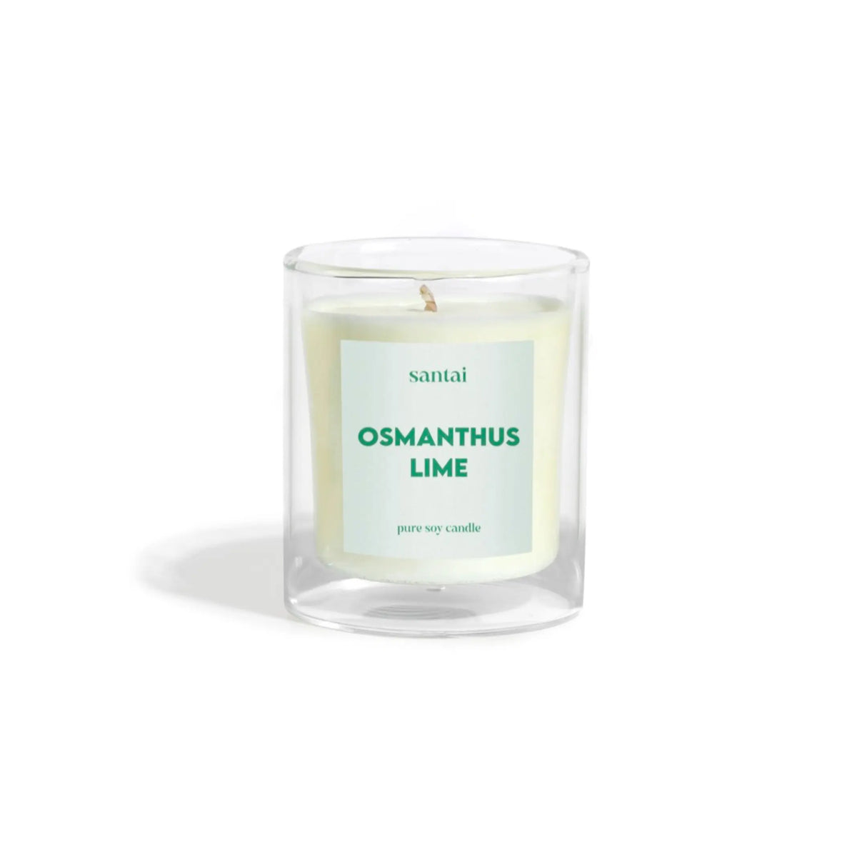 Osmanthus Lime Scented Soy Candle