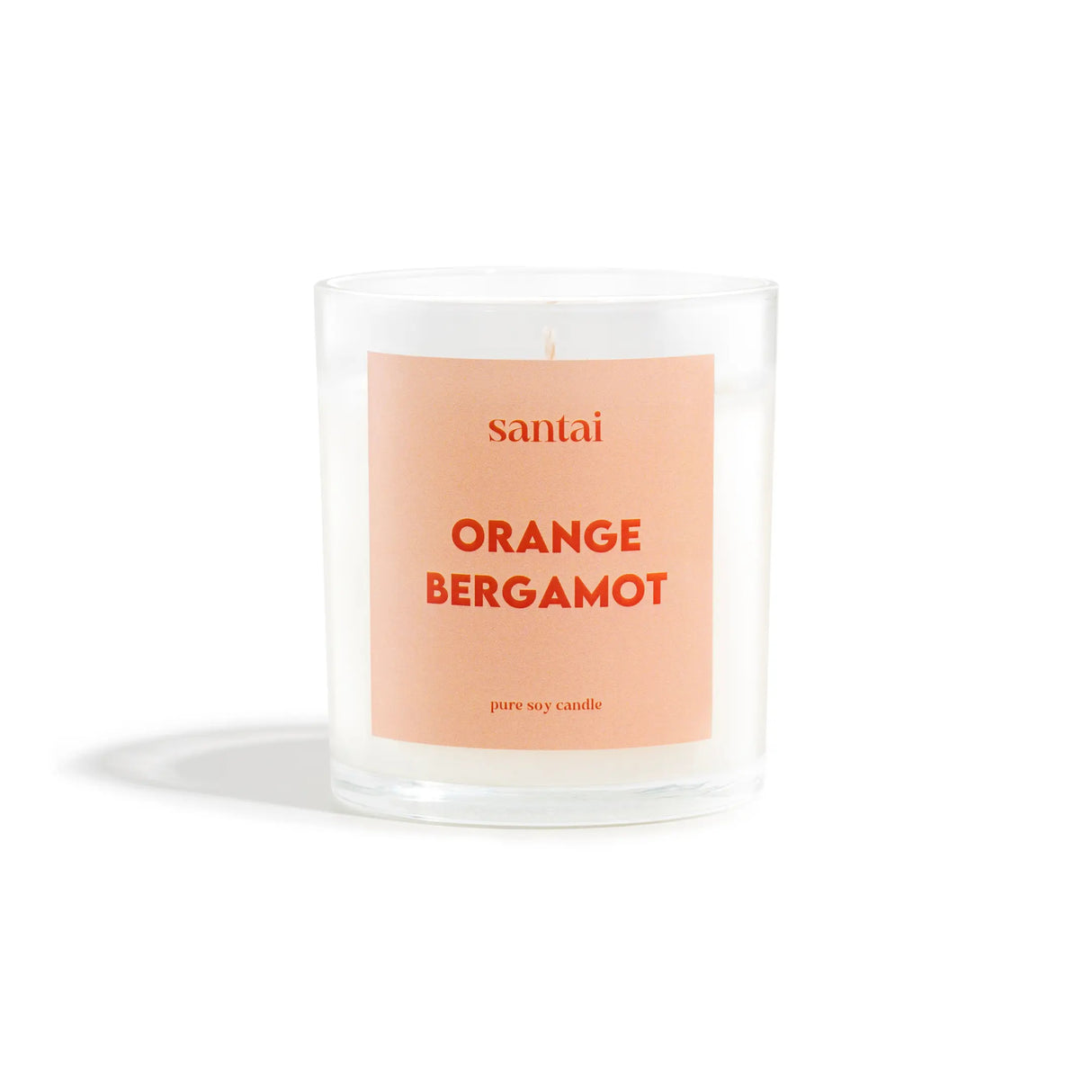 Orange Bergamot Scented Soy Candle