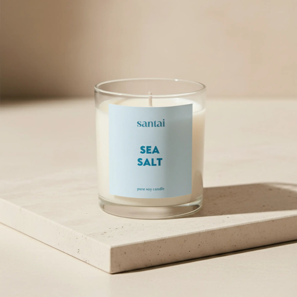 Sea Salt Scented Soy Candle