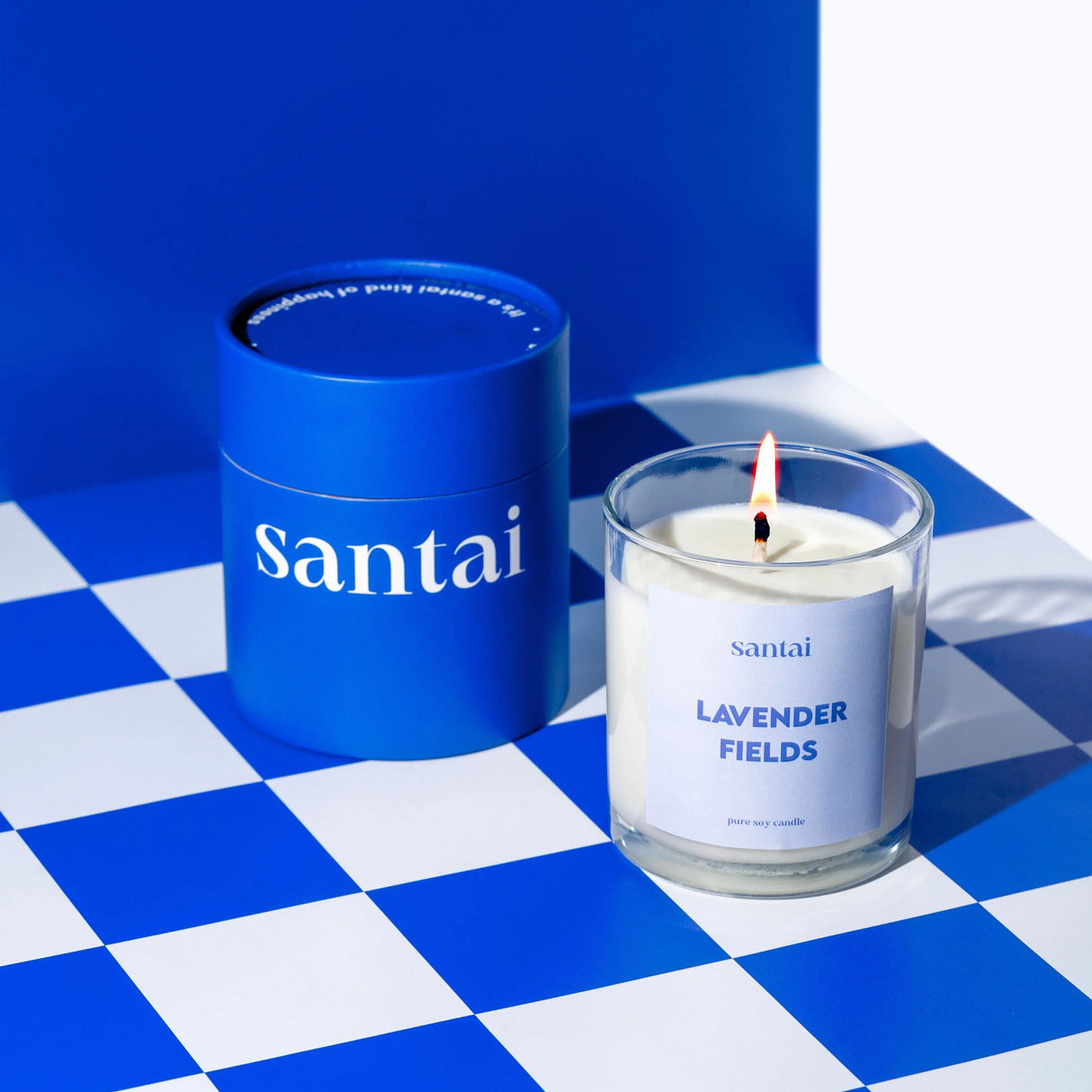 Lavender Fields Scented Soy Candle - 30hr