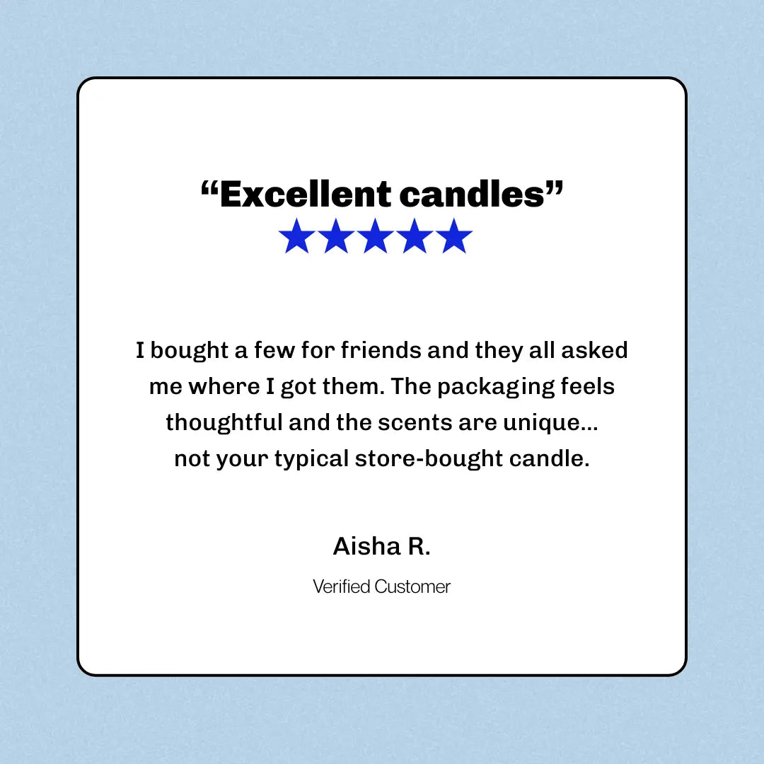 Cashmere Cream Scented Soy Candle