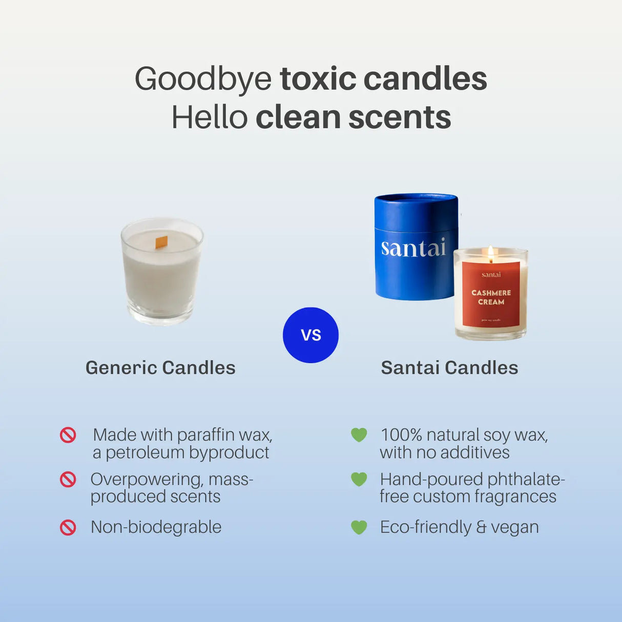 Cashmere Cream Scented Soy Candle