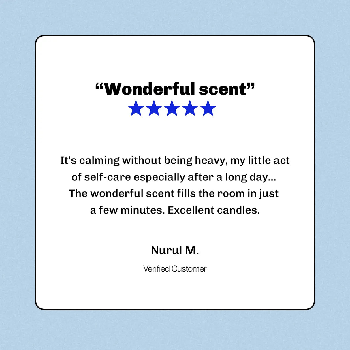 Rose Cedar Scented Soy Candle