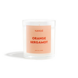 Orange Bergamot Scented Soy Candle