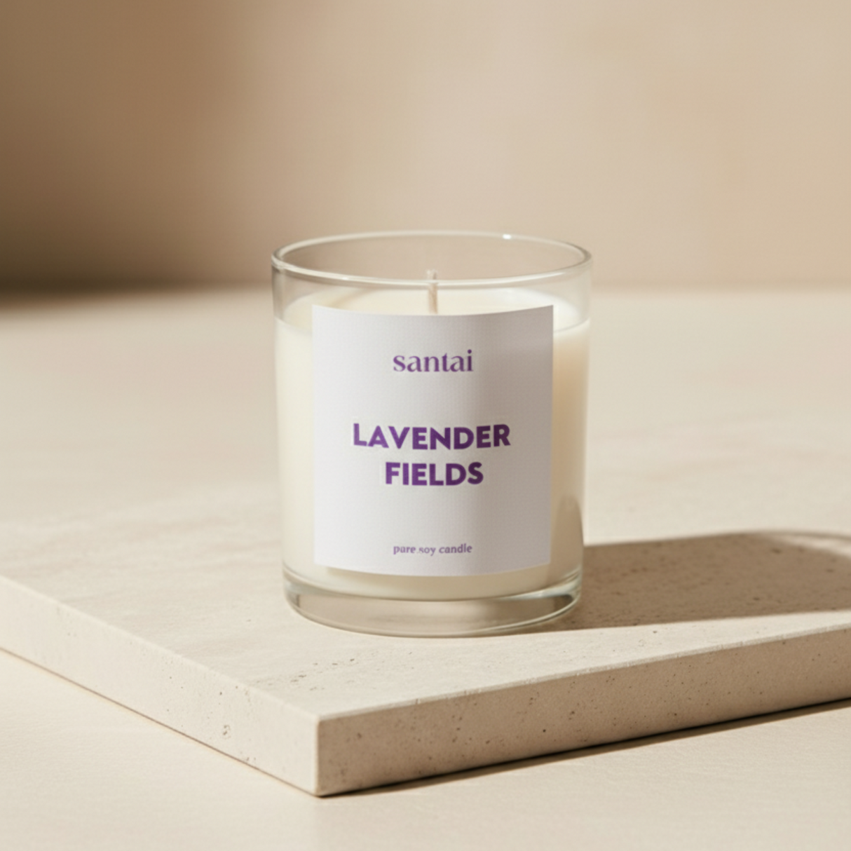 Lavender Fields Scented Soy Candle - 30hr