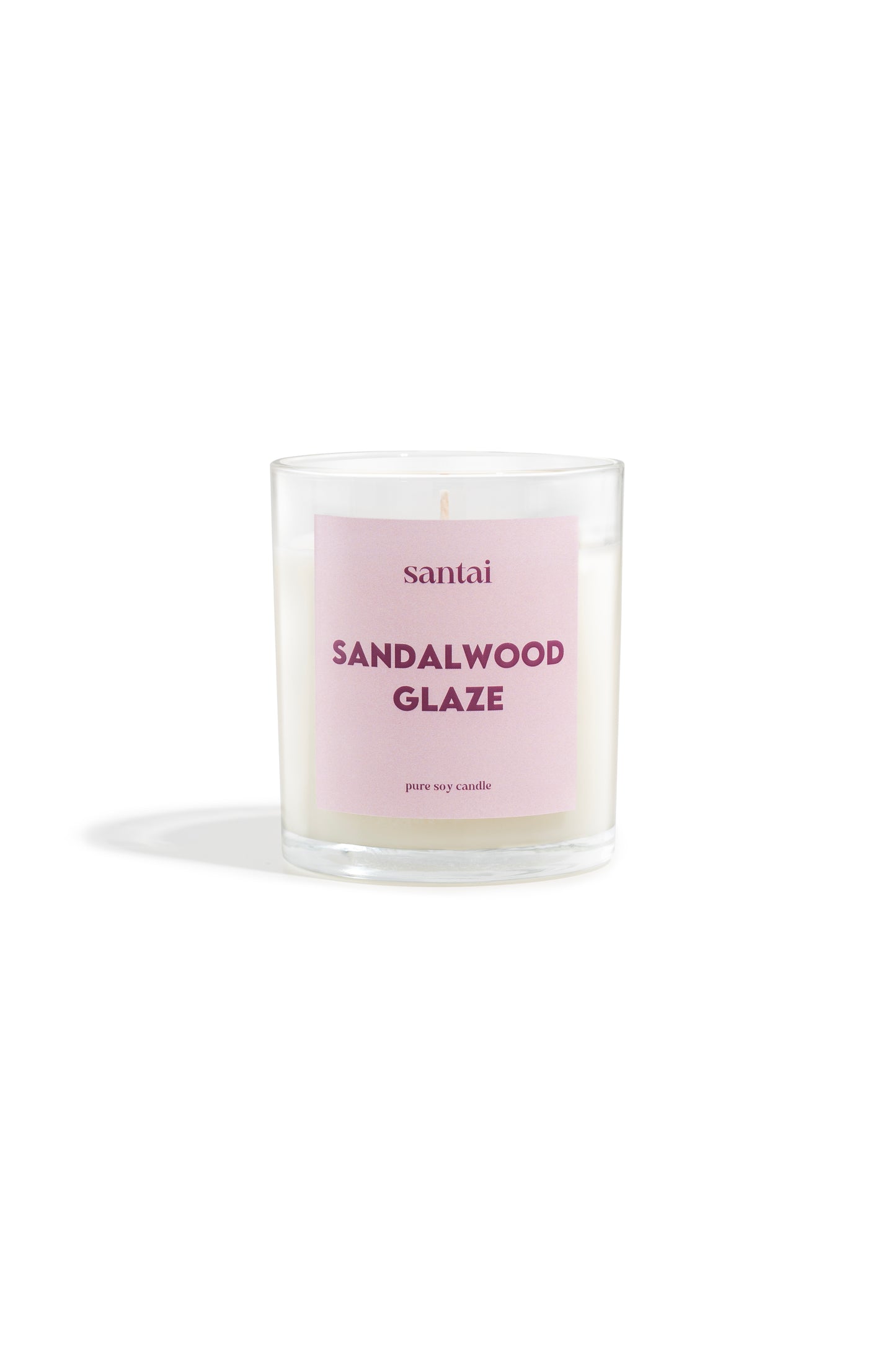 Sandalwood Glaze Scented Soy Candle