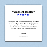Cashmere Cream Scented Soy Candle