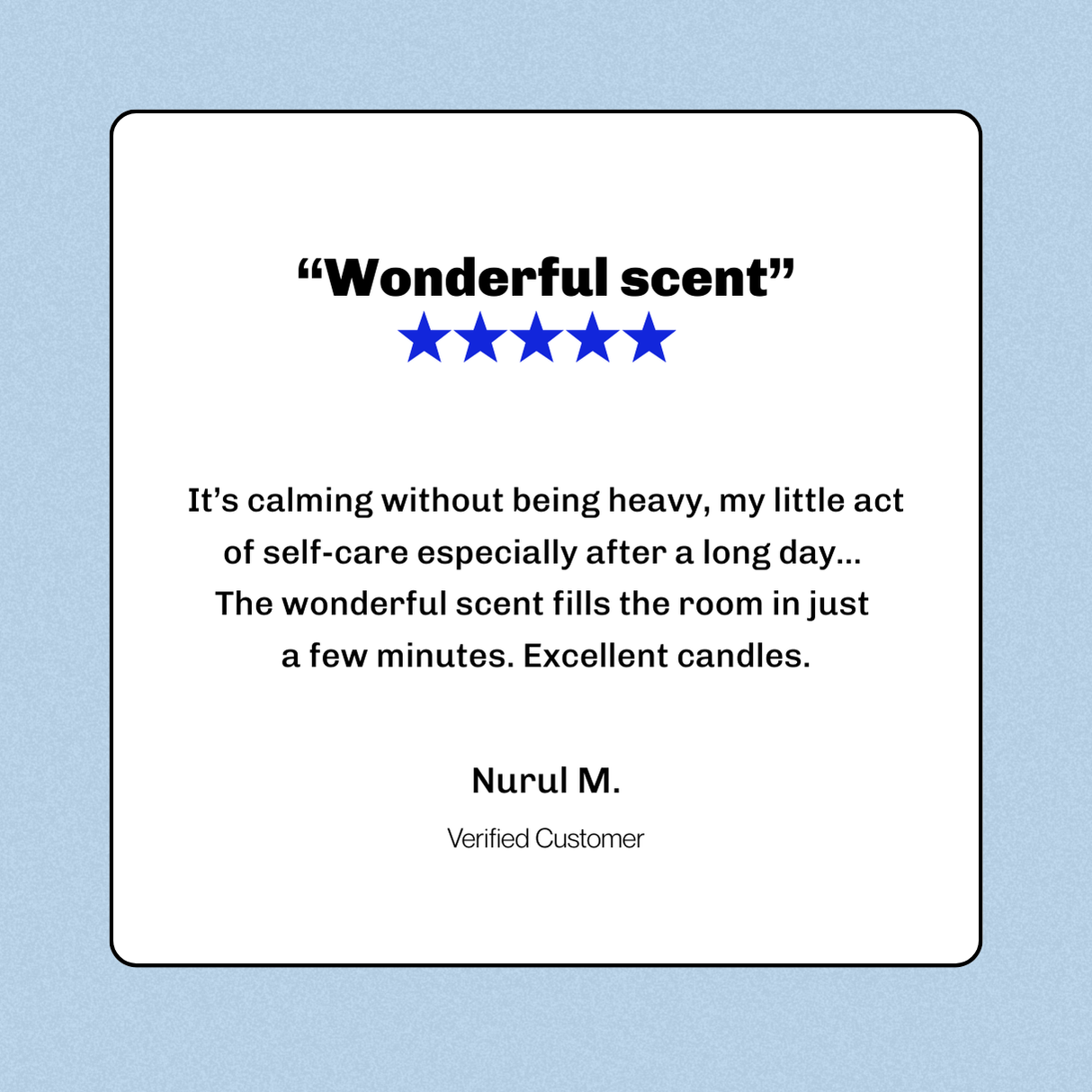 Rose Cedar Scented Soy Candle